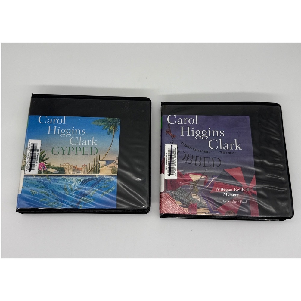 Carol Higgins Clark Regan Reilly Mystery Audiobook CD Lot‎ Gypped Mobbed 10 CDs